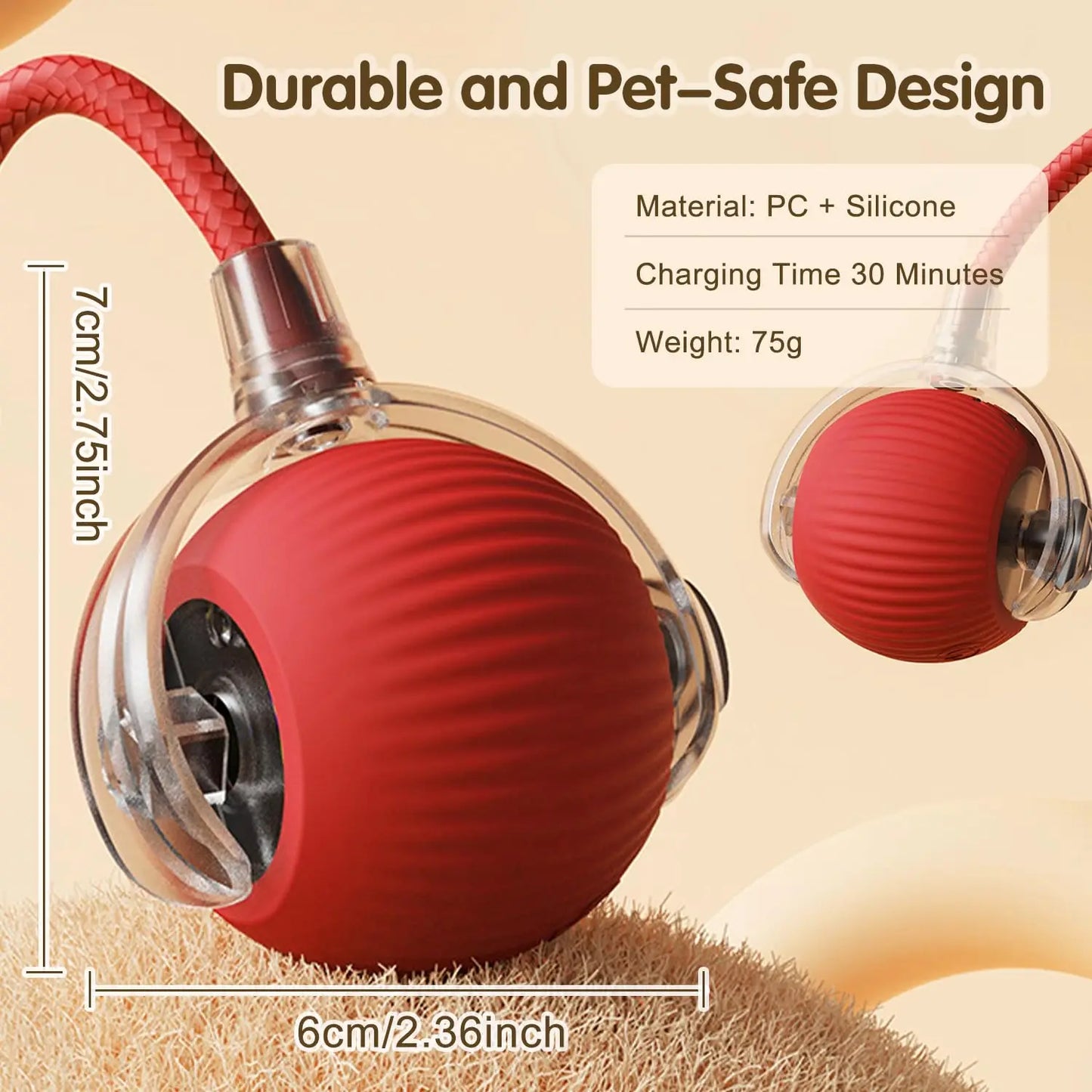 Smart Pet Play Ball