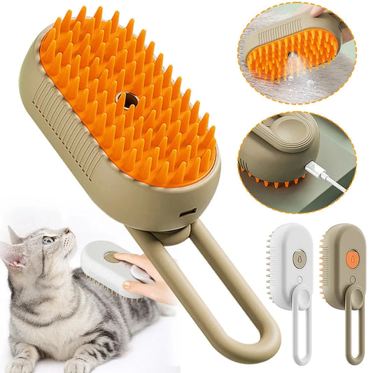 Easy Steam Pet Grooming Brush
