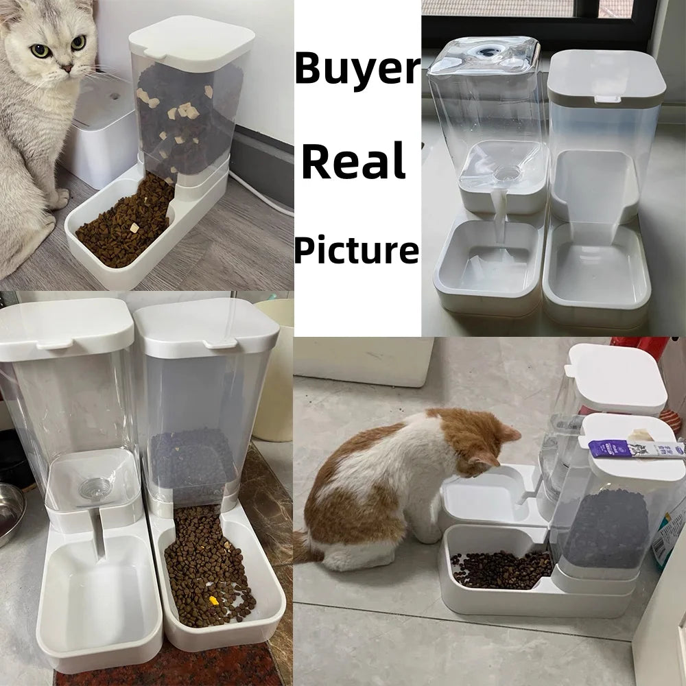 Easy Pet Feeder & Waterer Combo